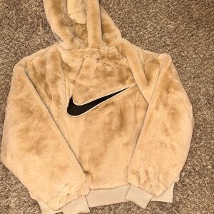Nike Cream Bomber Jacket